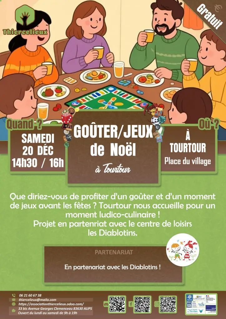 Goûter/Jeux de Noël
