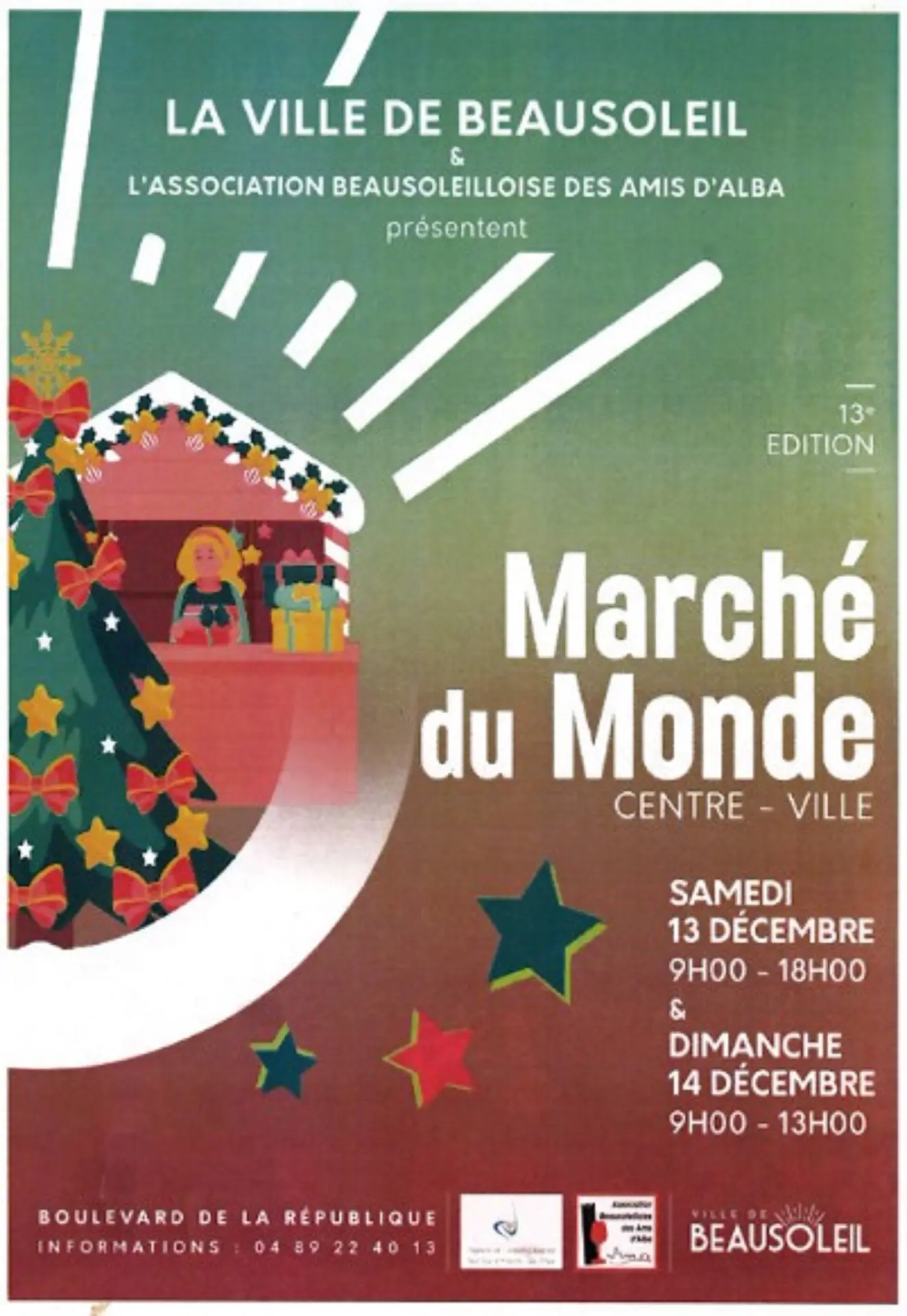 Marché du monde. 13ème édition._Beausoleil