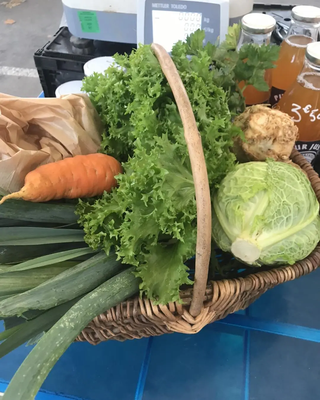 Panier de légumes