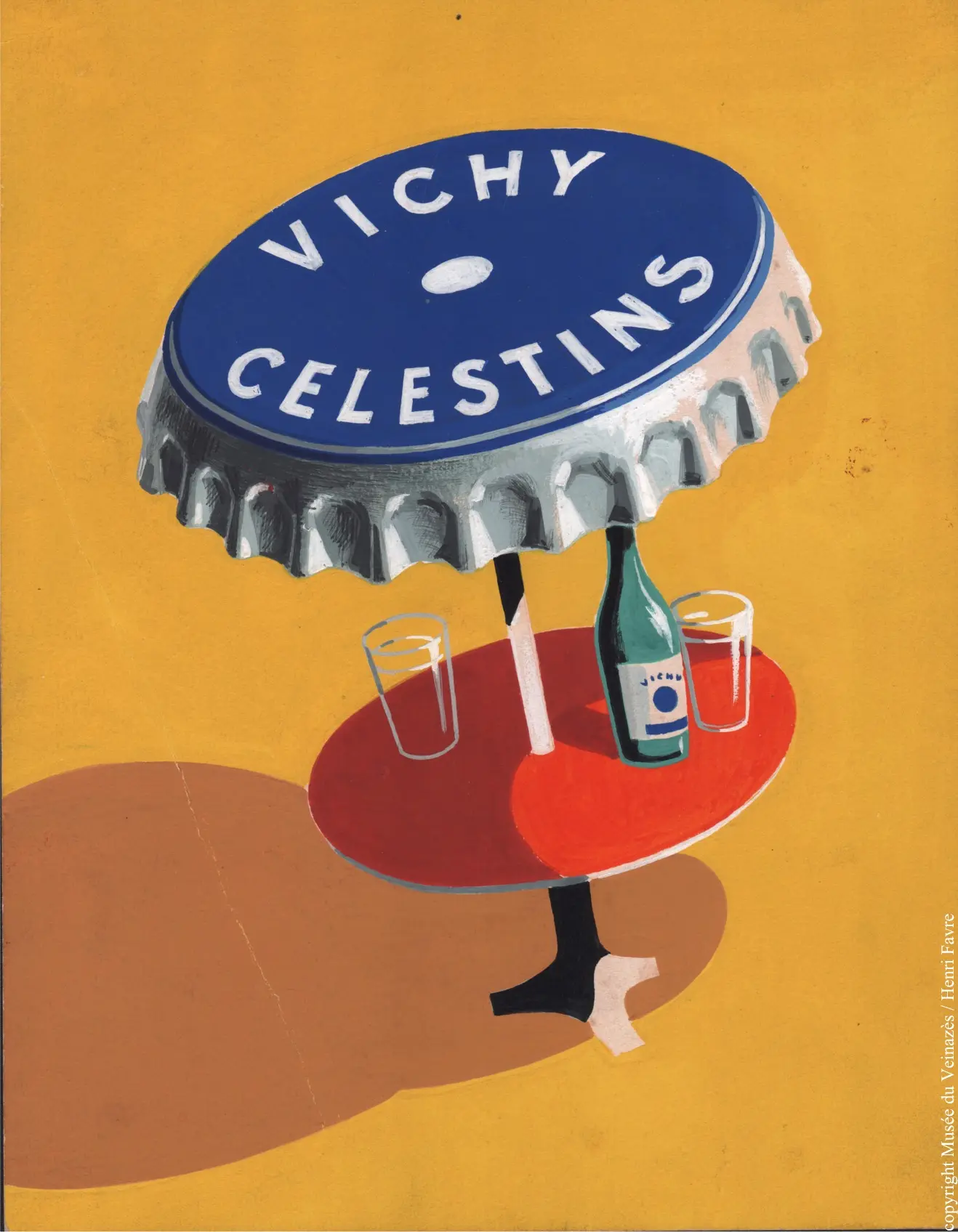 Publicité Vichy-Célestins