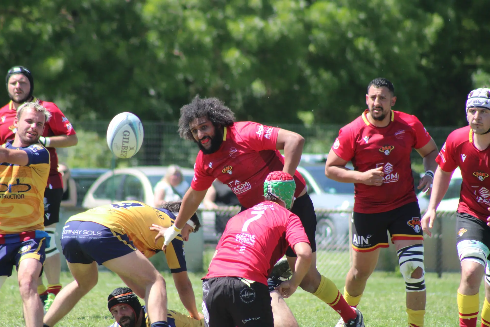 Match équipe SA Bourg de rugby