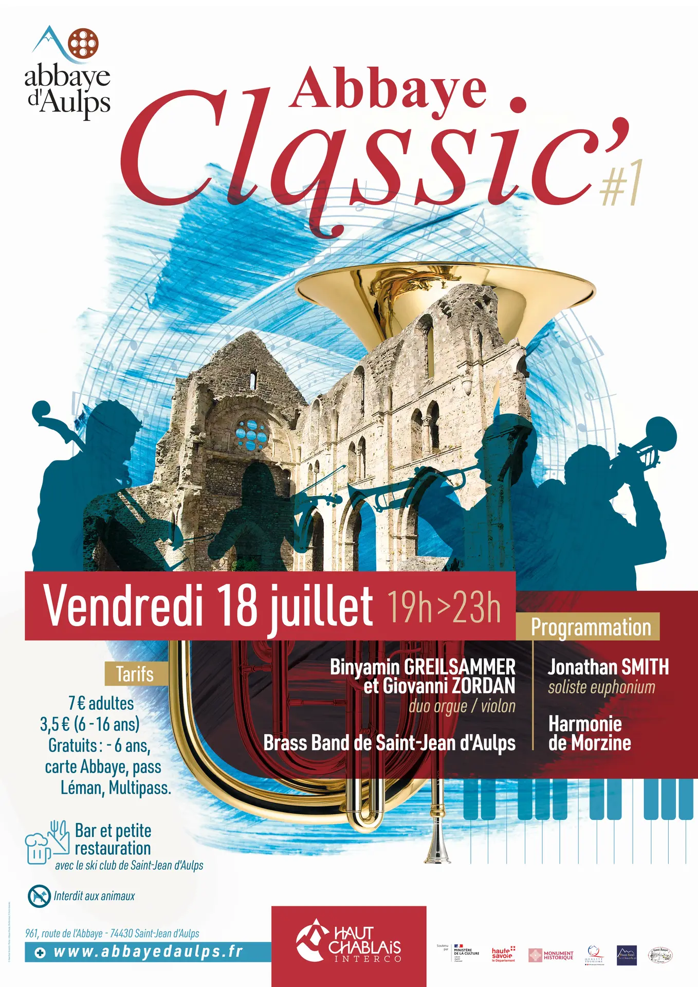 affiche Abbaye Classic'