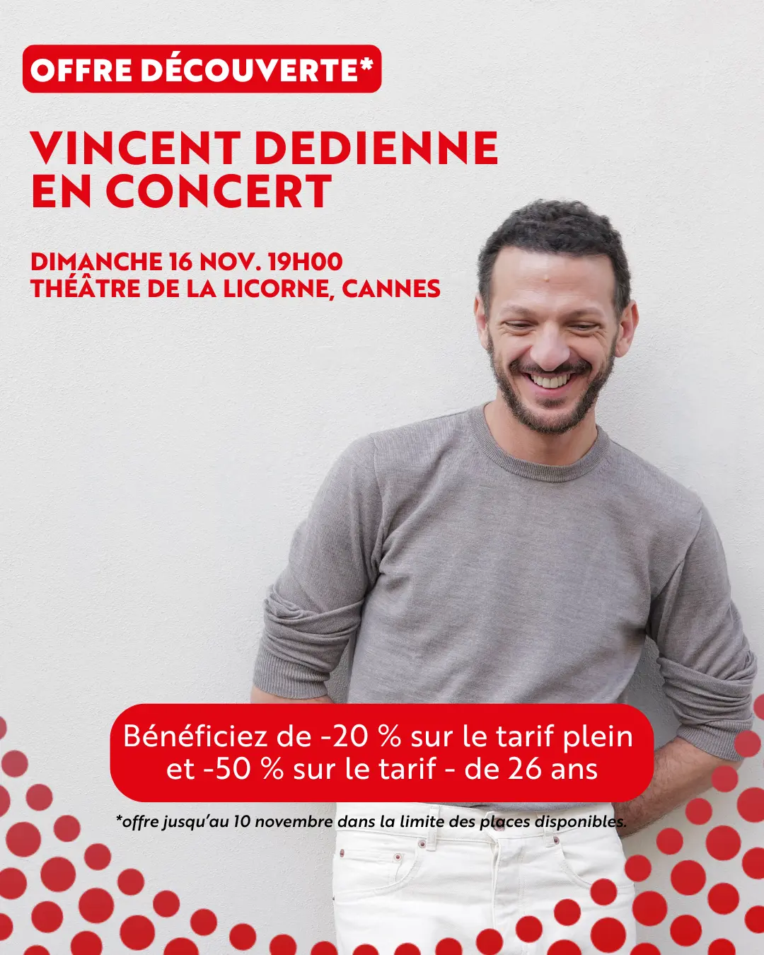 Vincent Dedienne - Un lendemain soir de Gala_Cannes - La Bocca