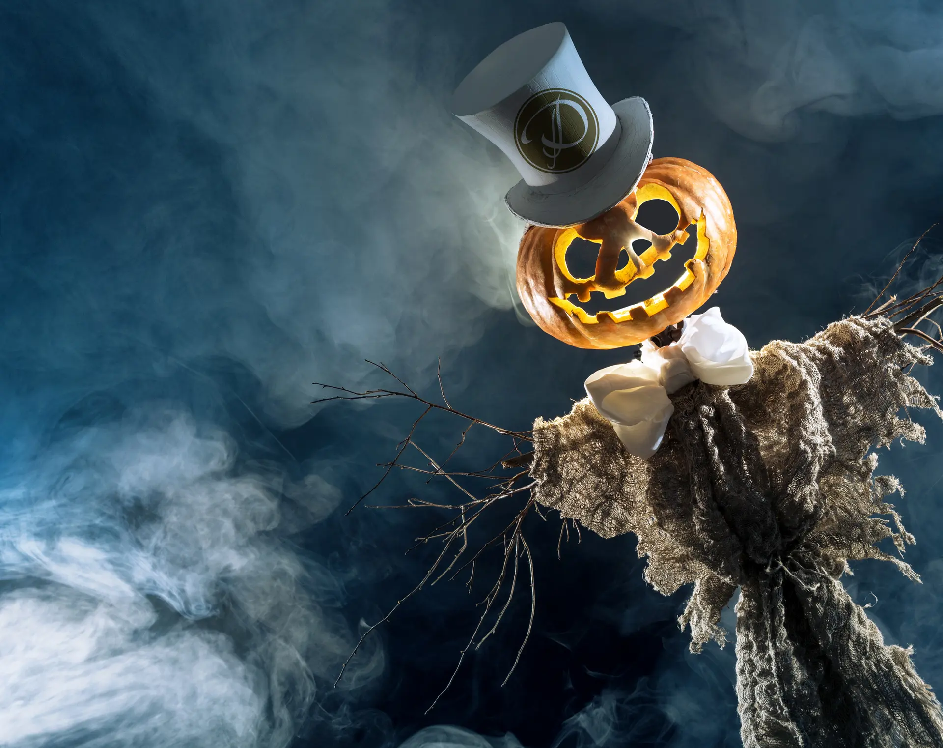 Un épouvantail d'Halloween
