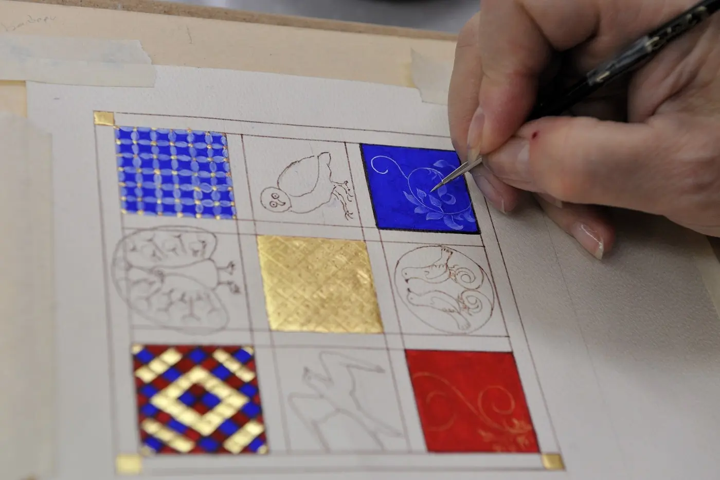 Atelier enluminure Ancelle