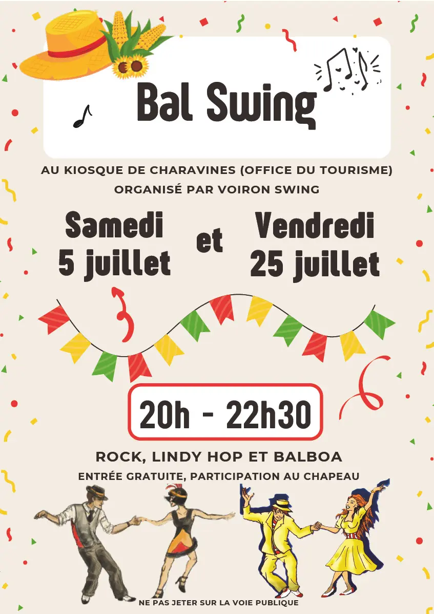 Flyer Bal Swing Charavines