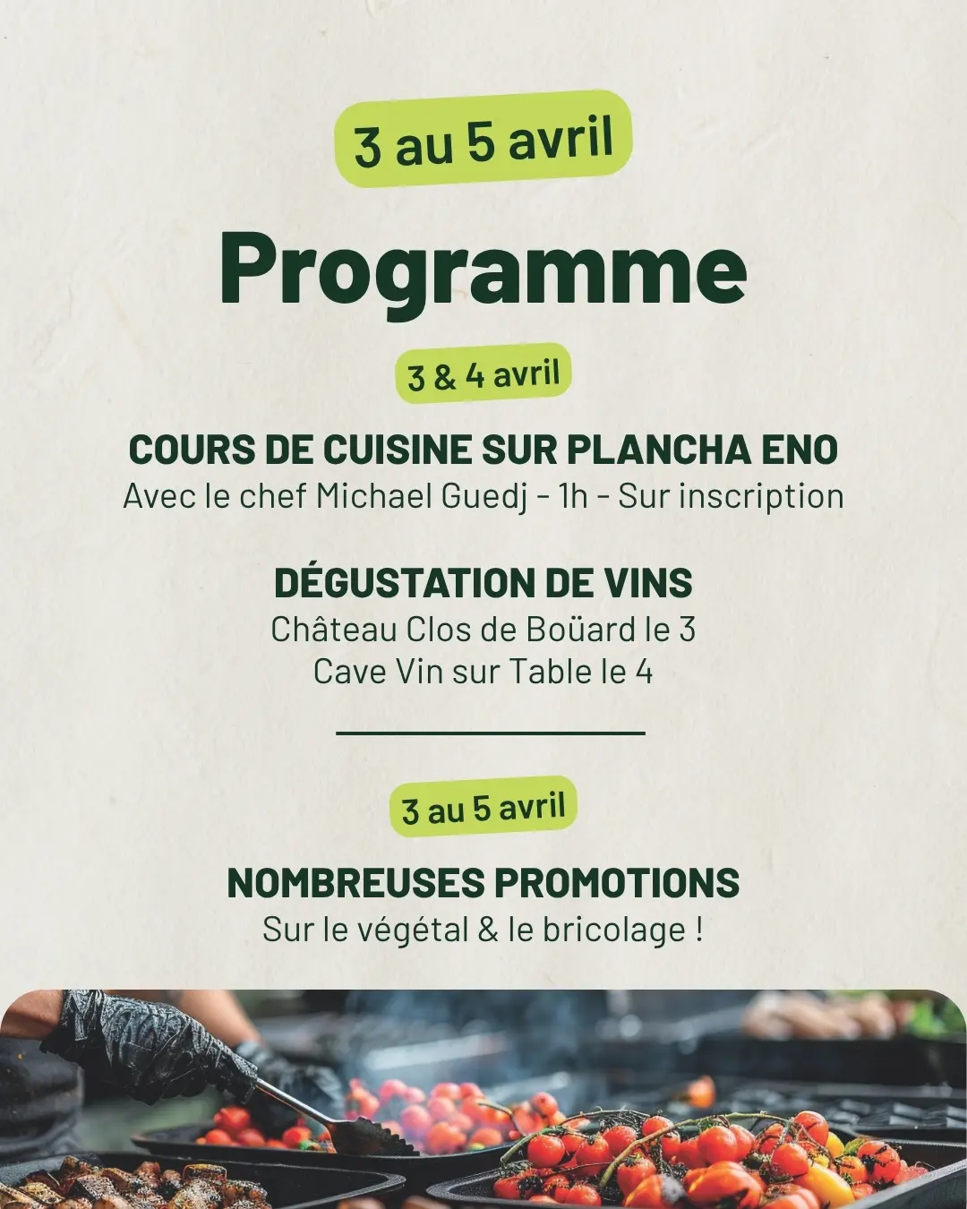 Programme des portes ouvertes