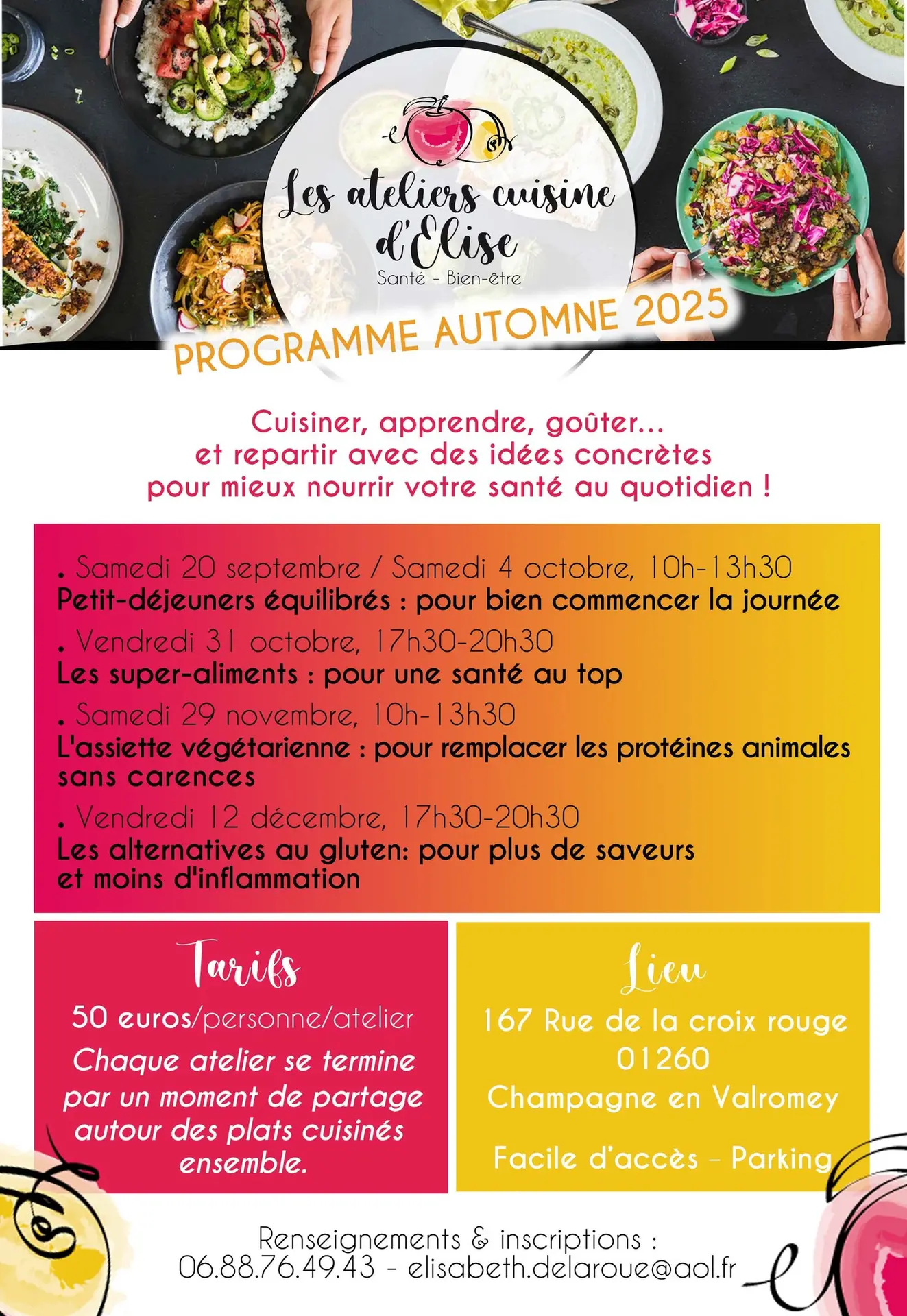 Les ateliers cuisine d'Elise_Champagne-en-Valromey