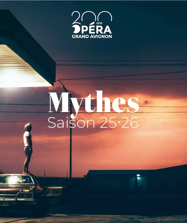 Visuel programme Opéra Grand Avignon saison 2025-2026