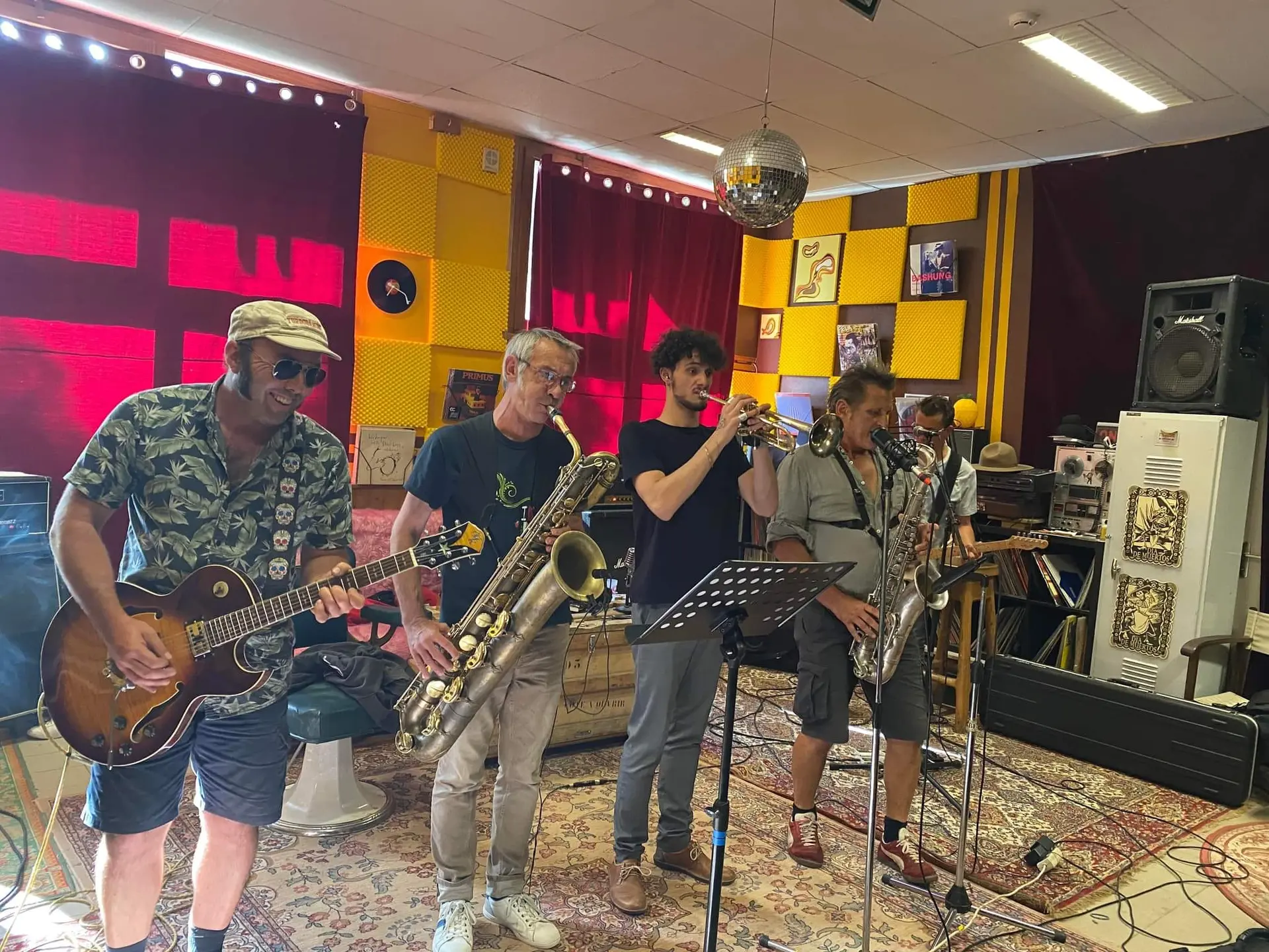 Les Mooritz en concert