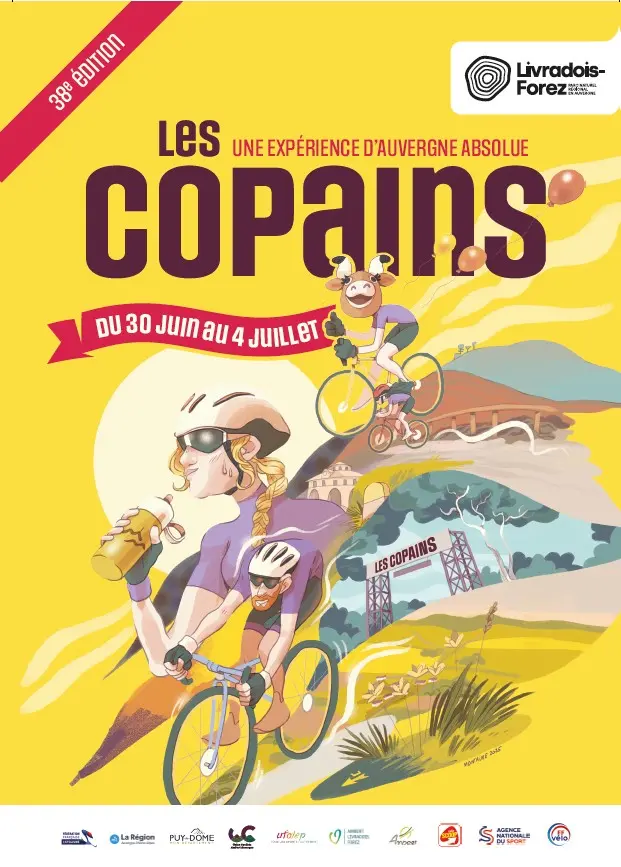 Affiche Les Copains