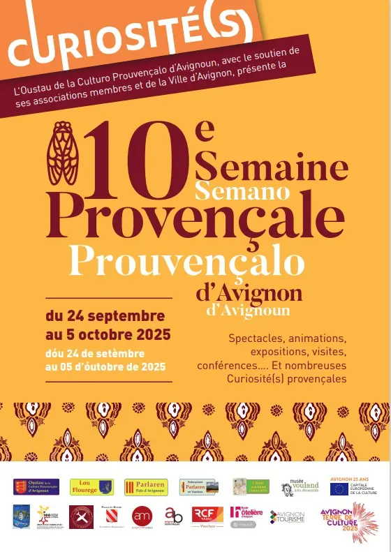 Visuel Semaine Provençale d'Avignon - 10e édition_Avignon