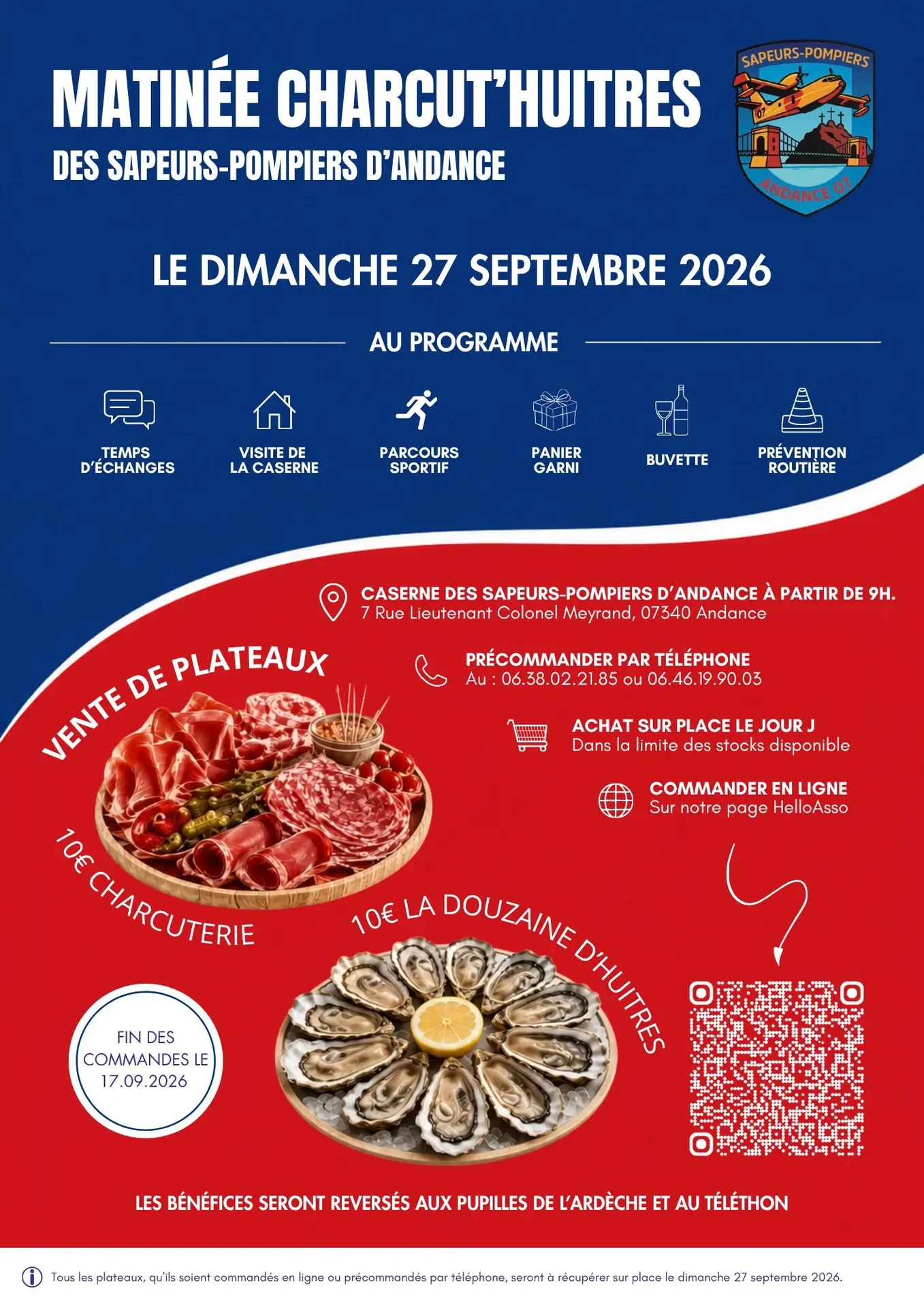 affiche expliquant l'événement