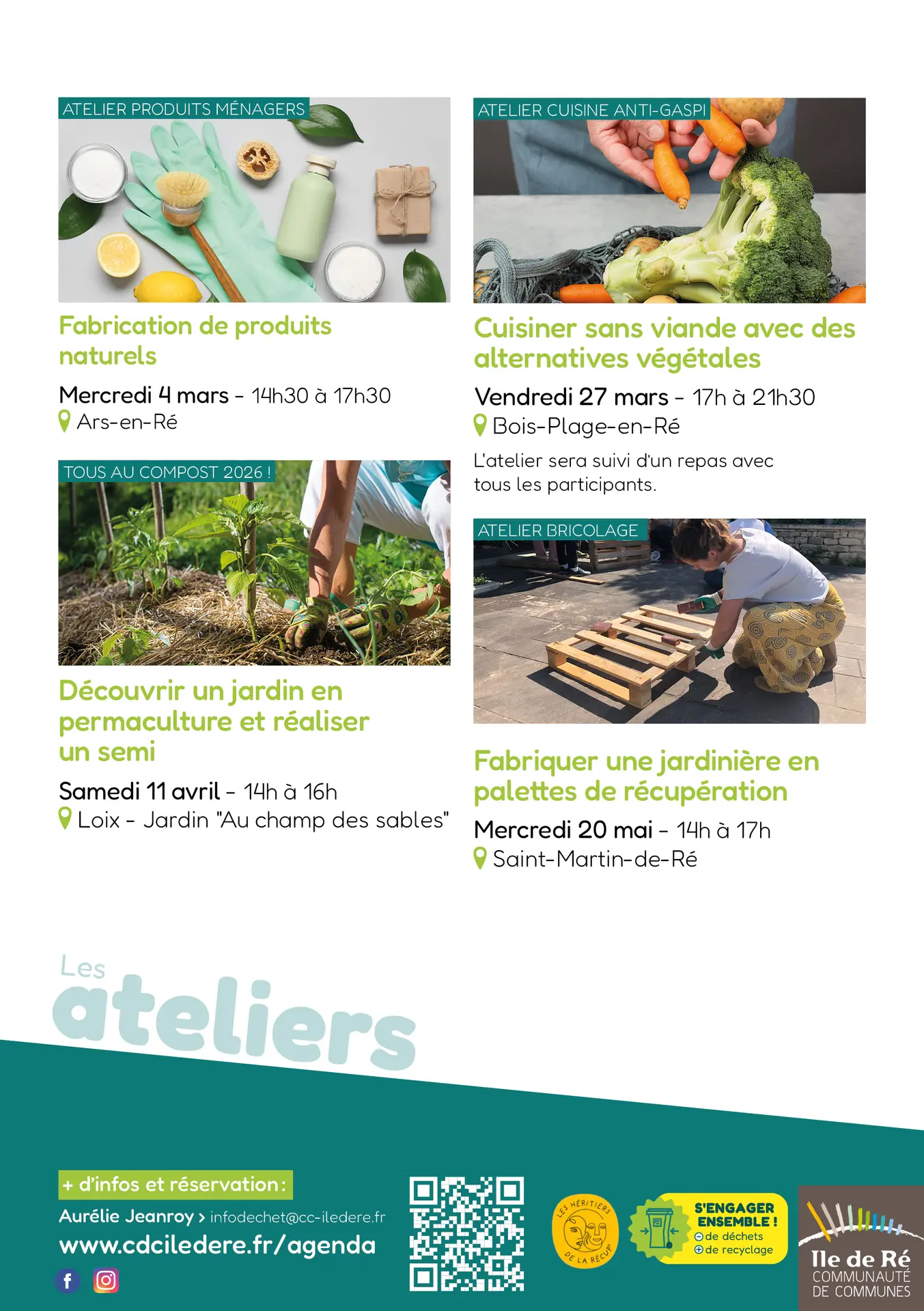 Atelier cuisine - Les ateliers CDC_Rivedoux-Plage