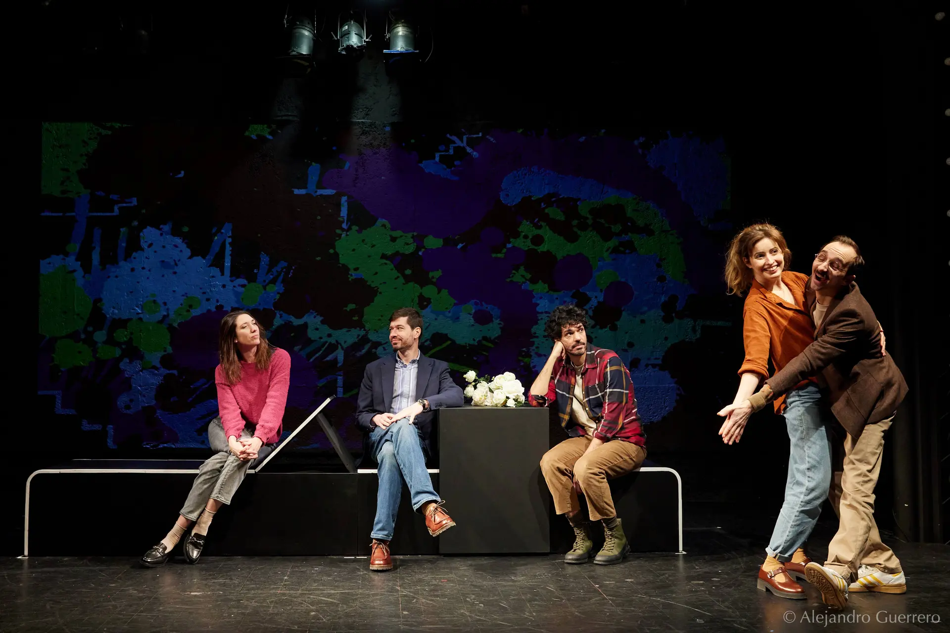 C'est pas facile. Alejandro Guerrero