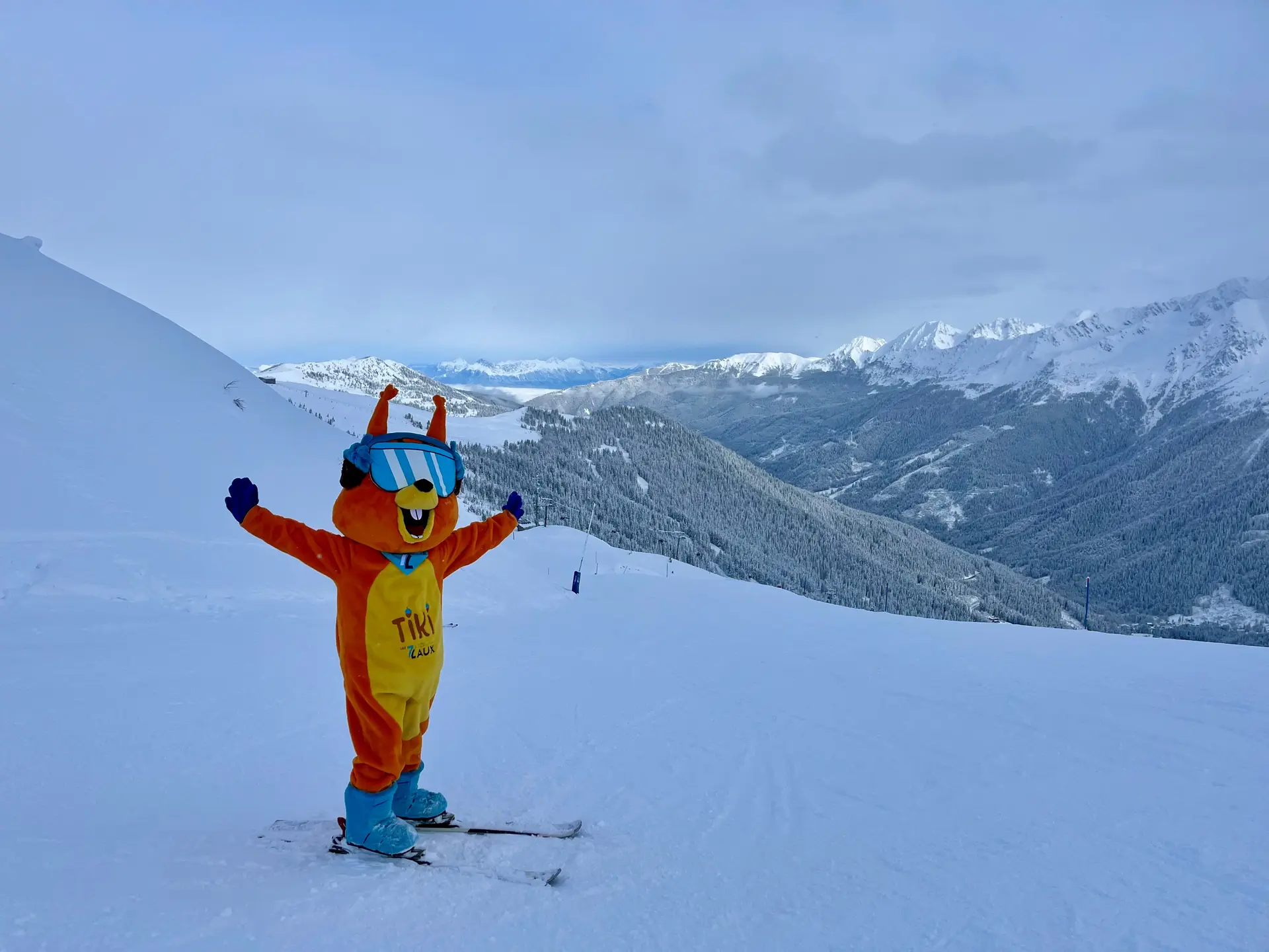 Tiki sur les pistes