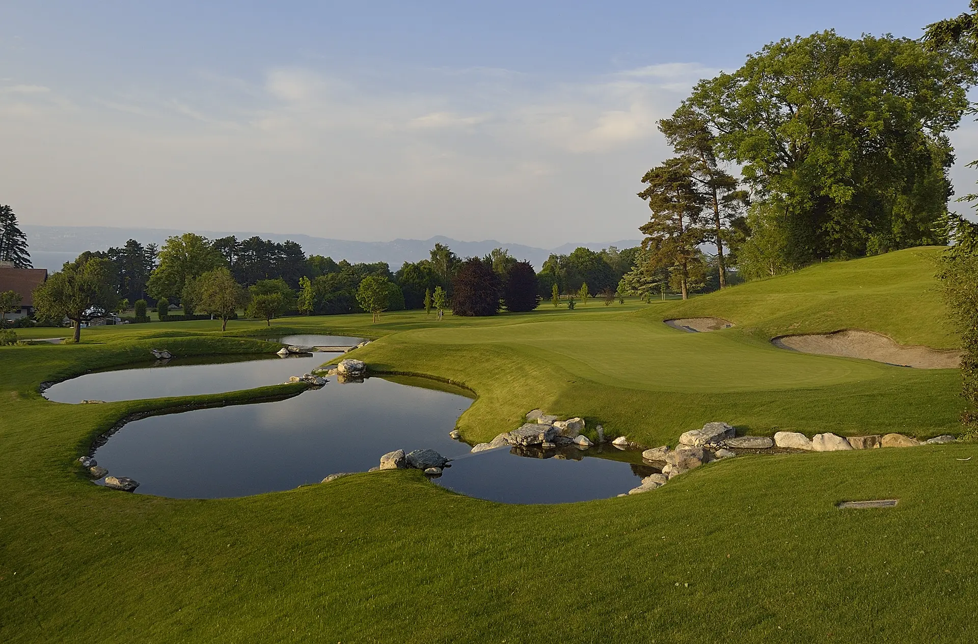 Evian resort Golf Club - trou No 16