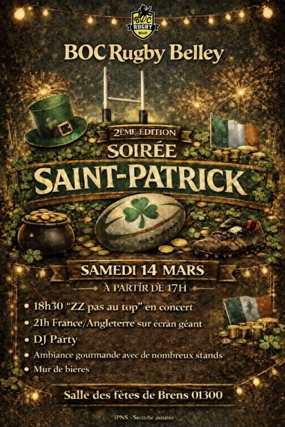 LE BOC Rugby fête la Saint Patrick_Brens