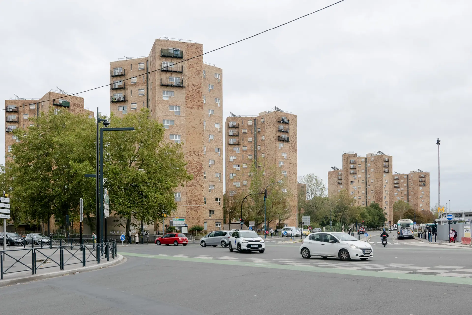 La cité des Courtillières à Pantin