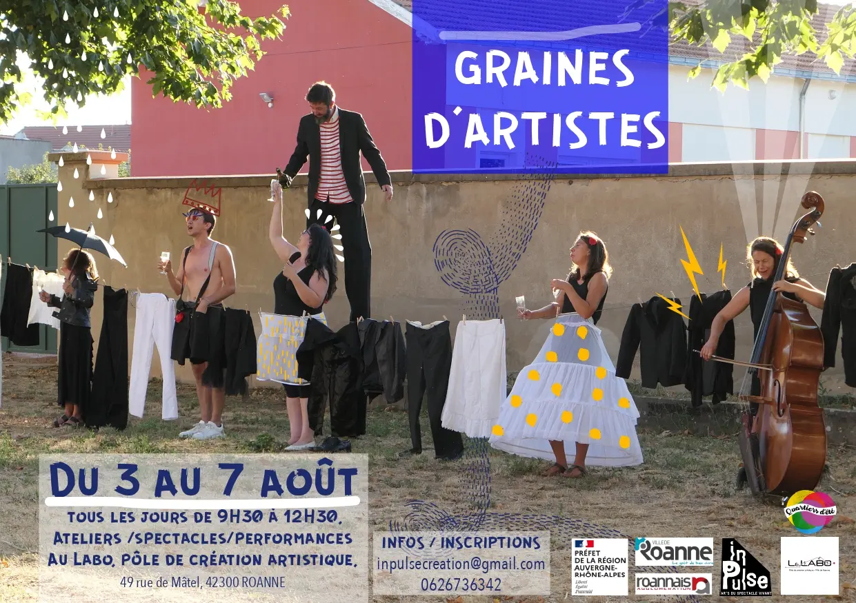Graines d’artistes - ateliers_Roanne