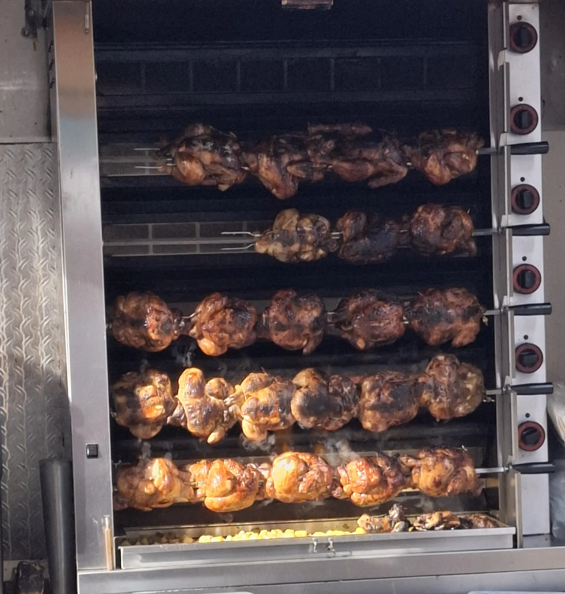 Marché  de Châtel en hiver