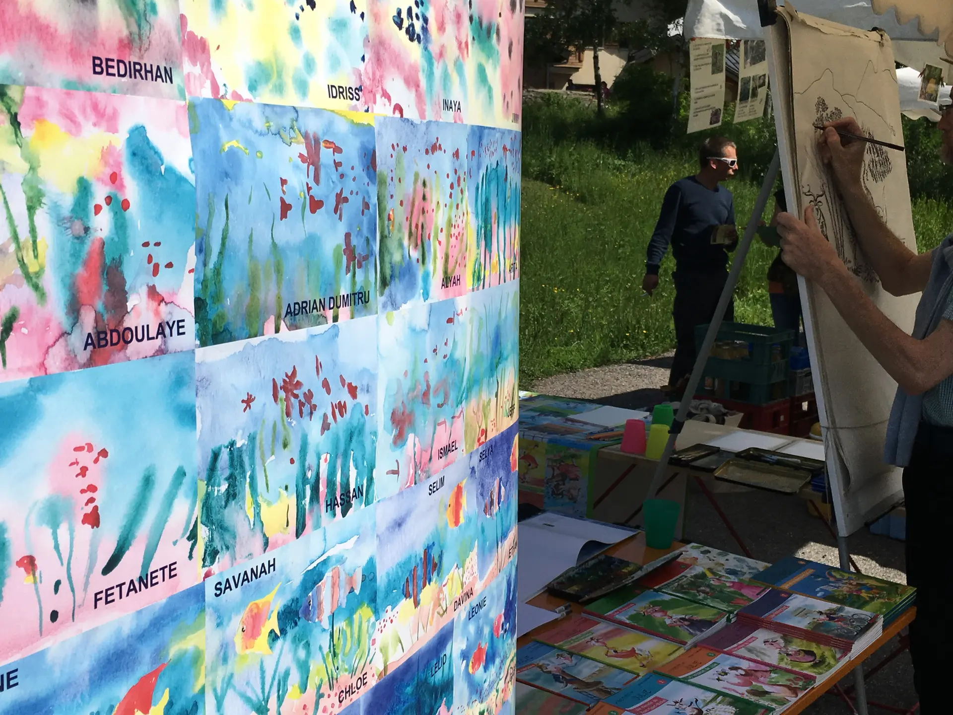 Stand Editions BD enfants Amiver