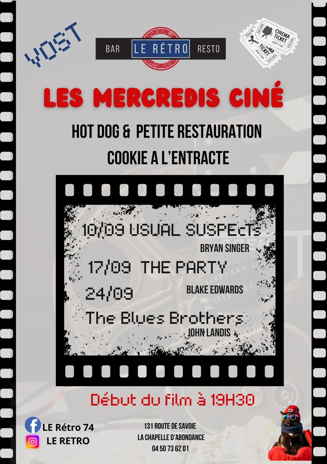 Les mercredis ciné au Rétro