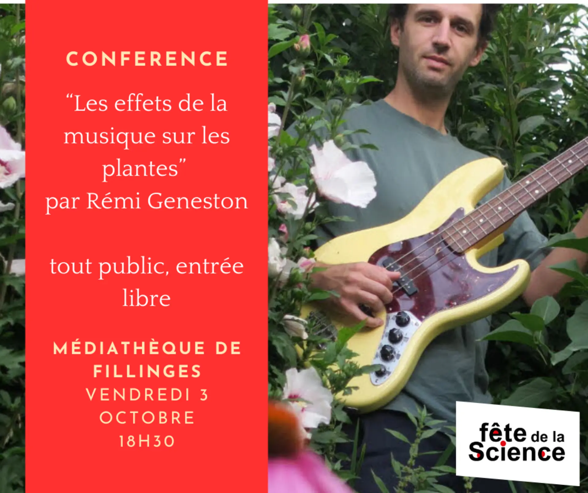 Fête de la science - Conférence les effets de la musique sur les plantes_Fillinges