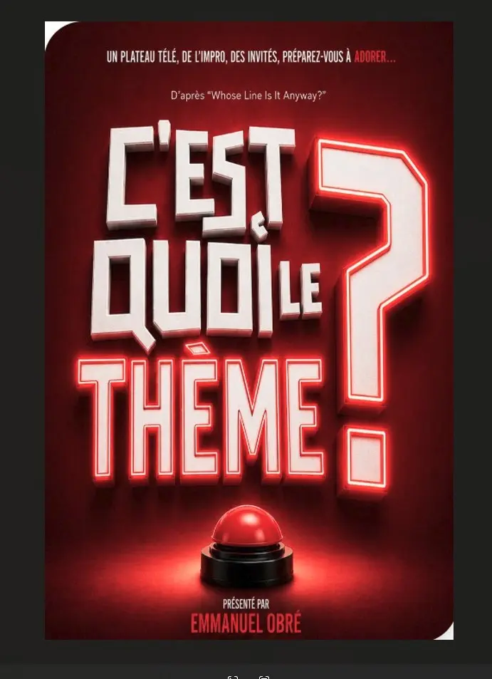 Spectacle C'est quoi le thème?