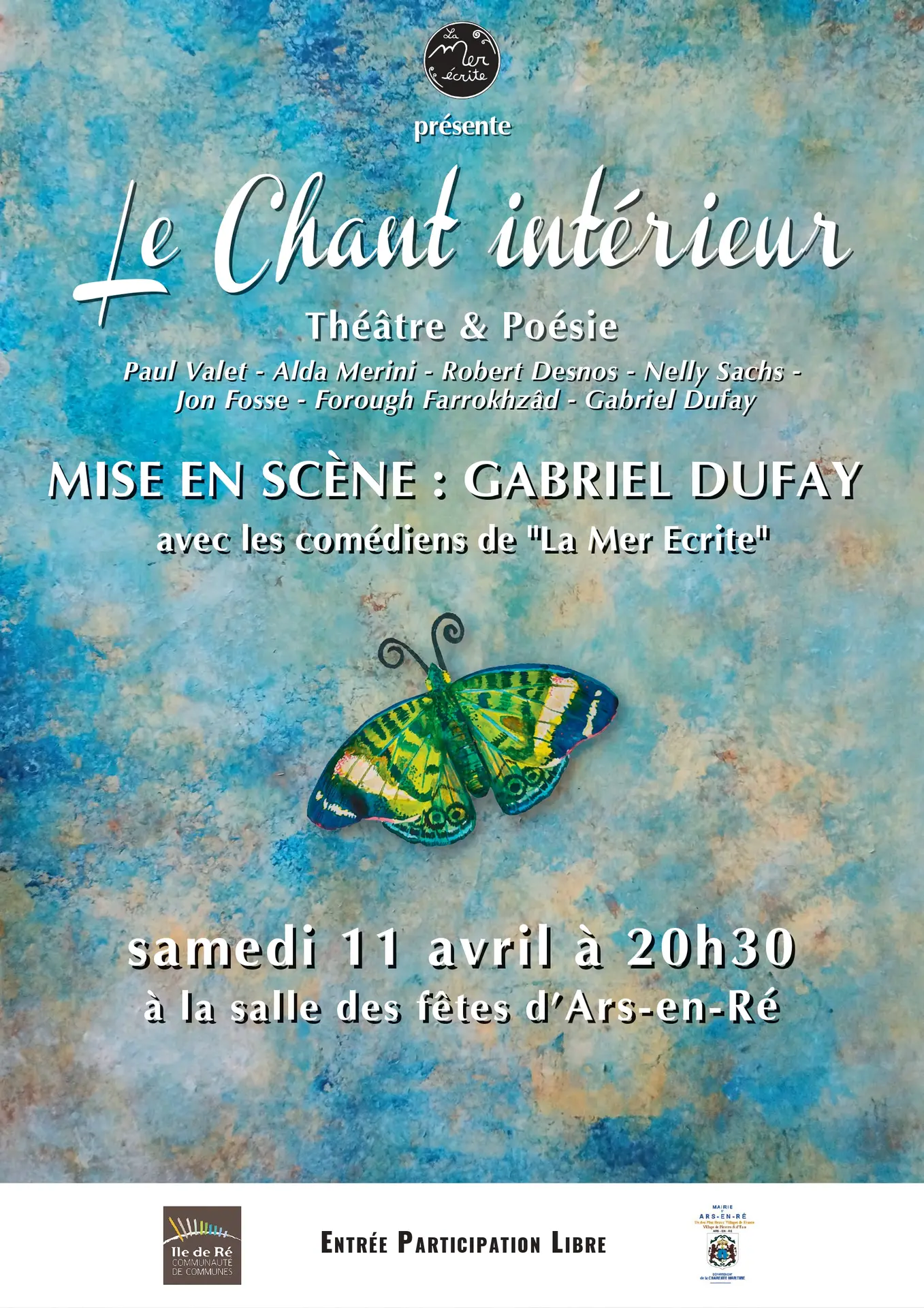 Affiche du spectacle « Le Chant intérieur »