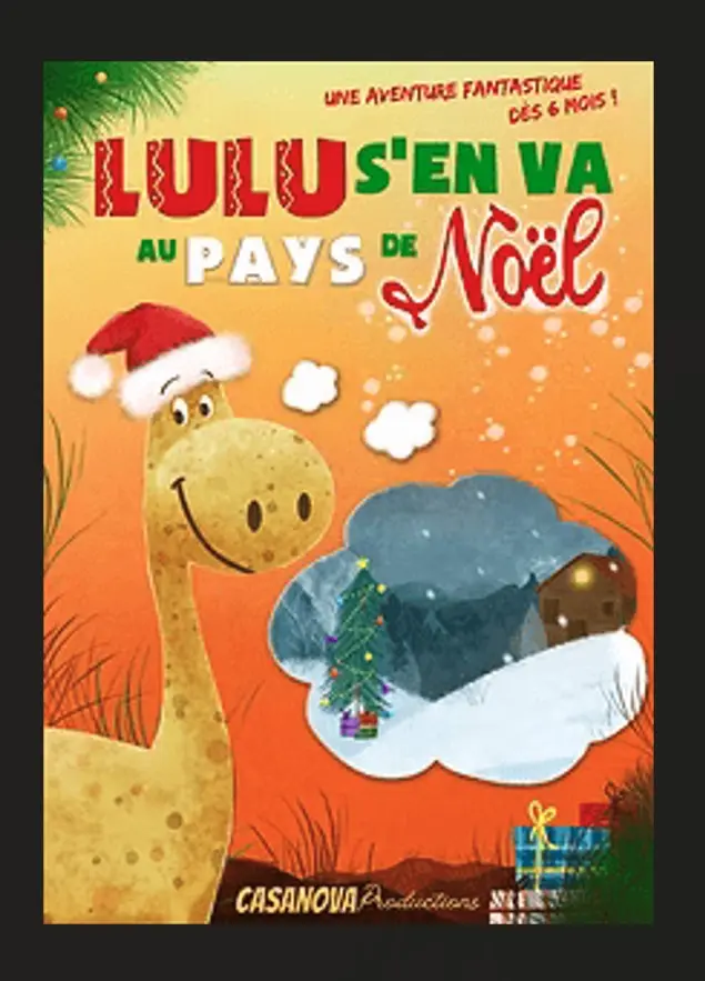 Spectacle pour enfants Lulu s’en va au pays de Noël