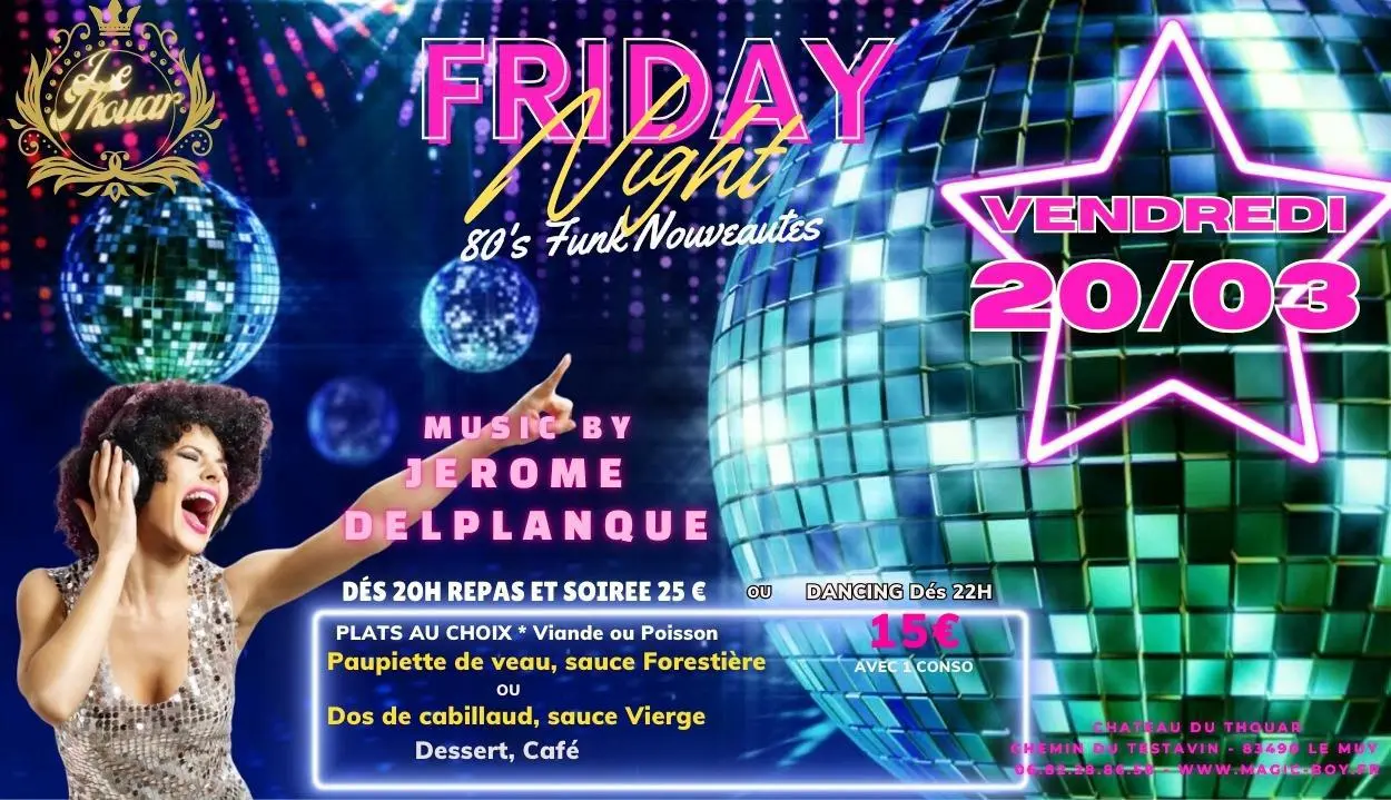 Soirée 80' 90' à nos jours