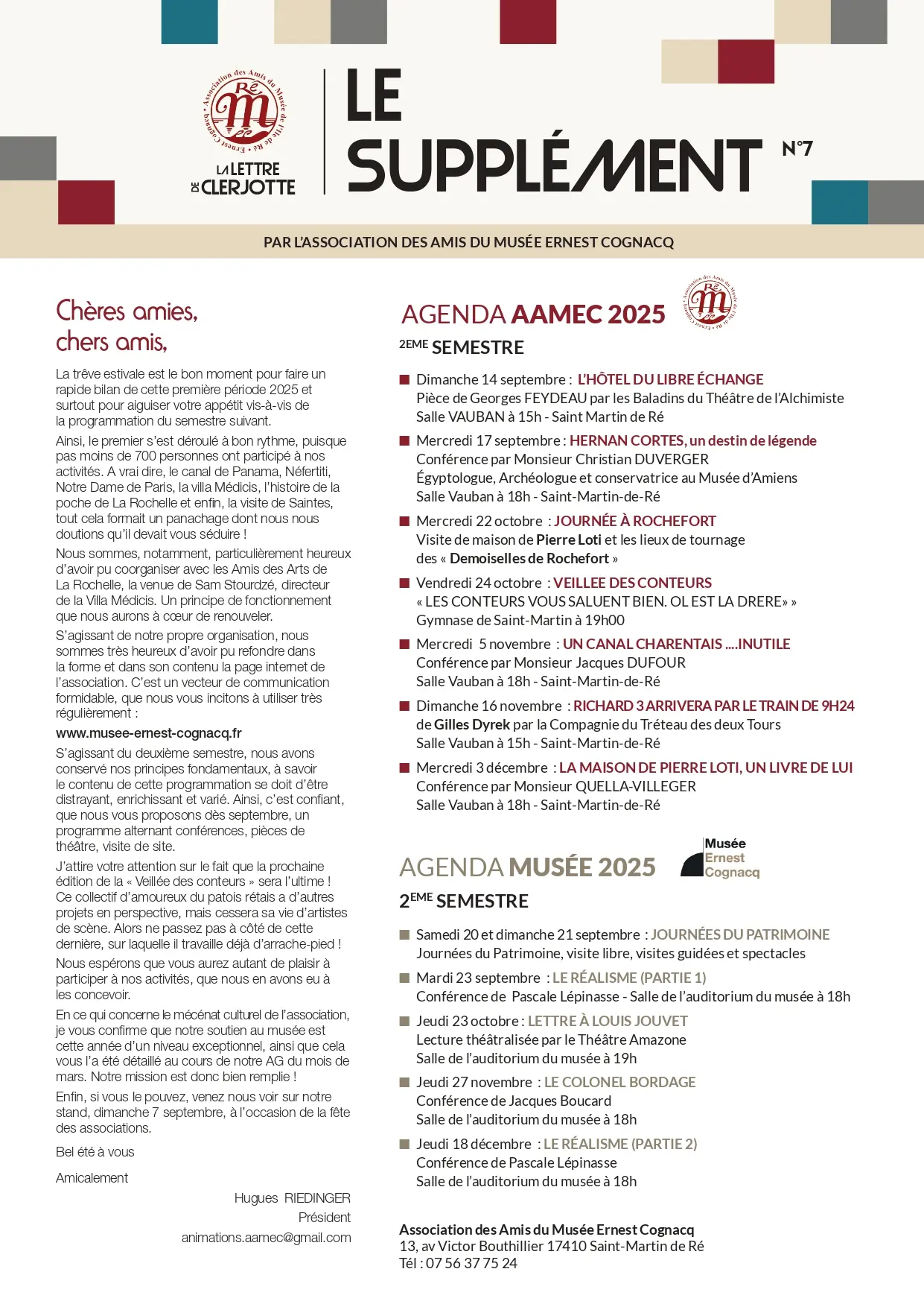 Agenda AAMEC
