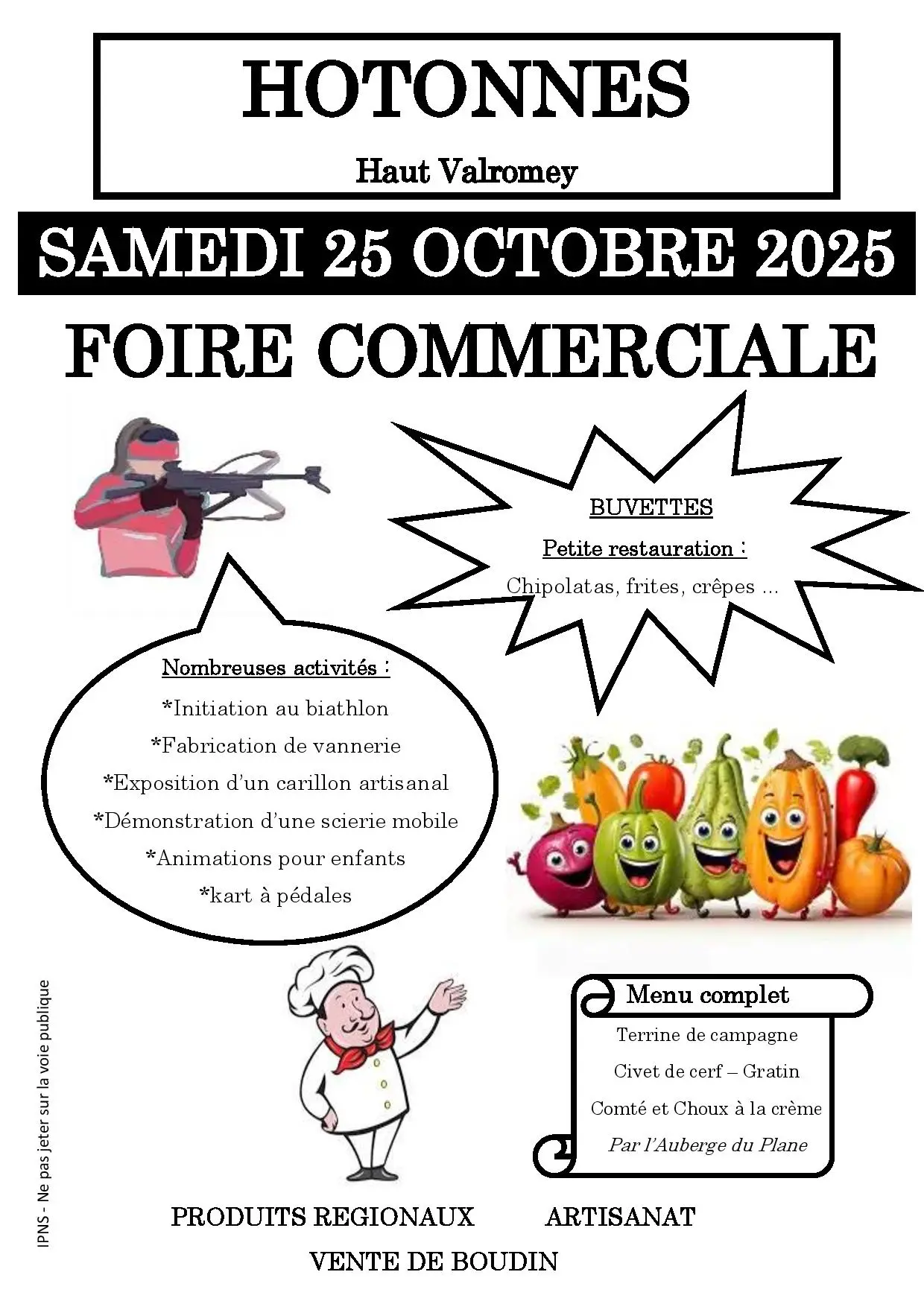 Foire commerciale à Hotonnes_Haut Valromey