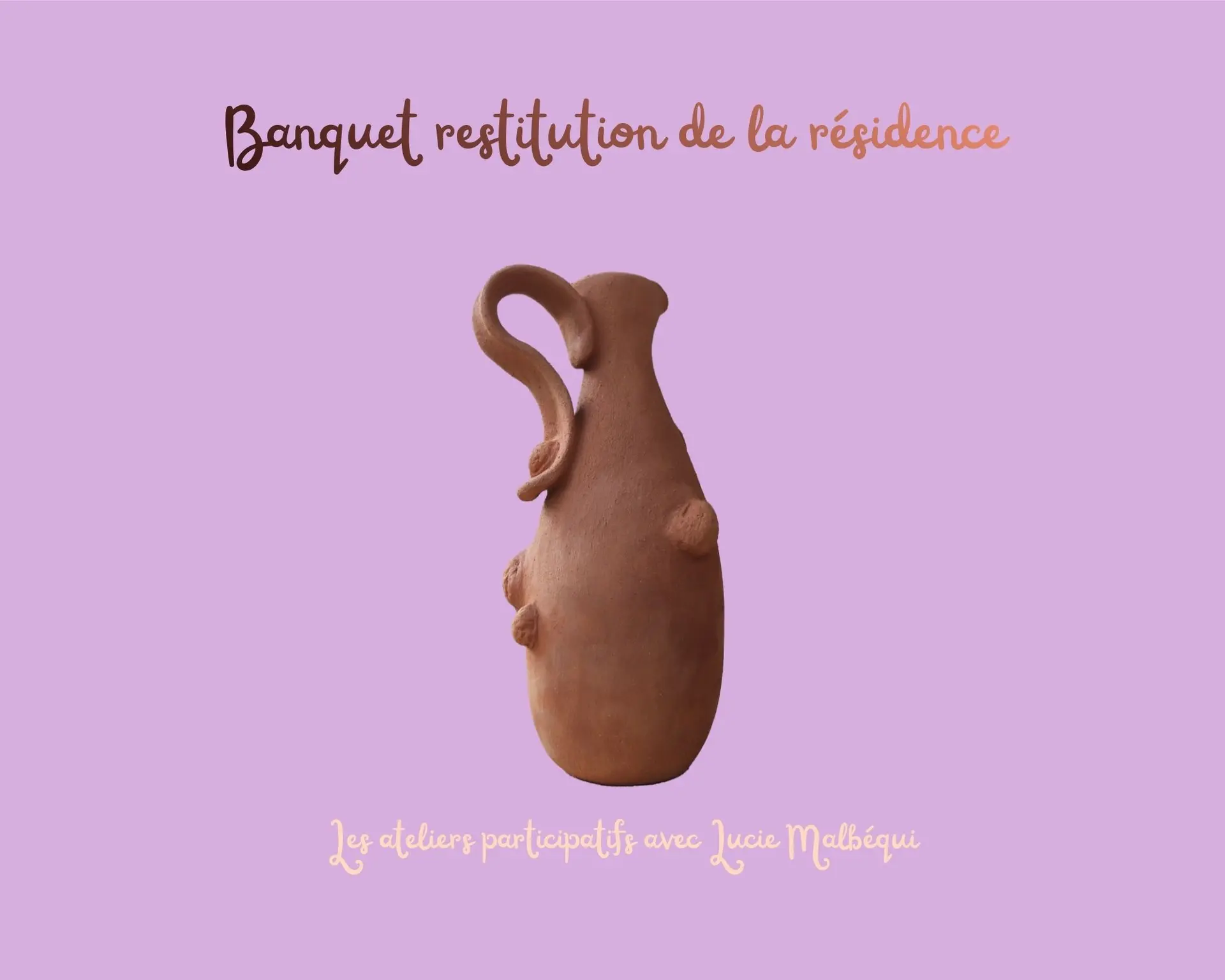 Cruche en céramique