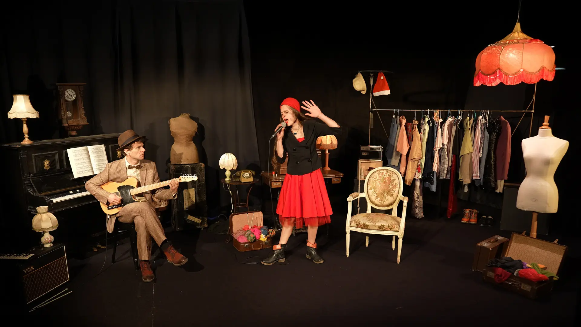 Spectacle poétique et rock'n'roll : Un Noël Hotte Couture