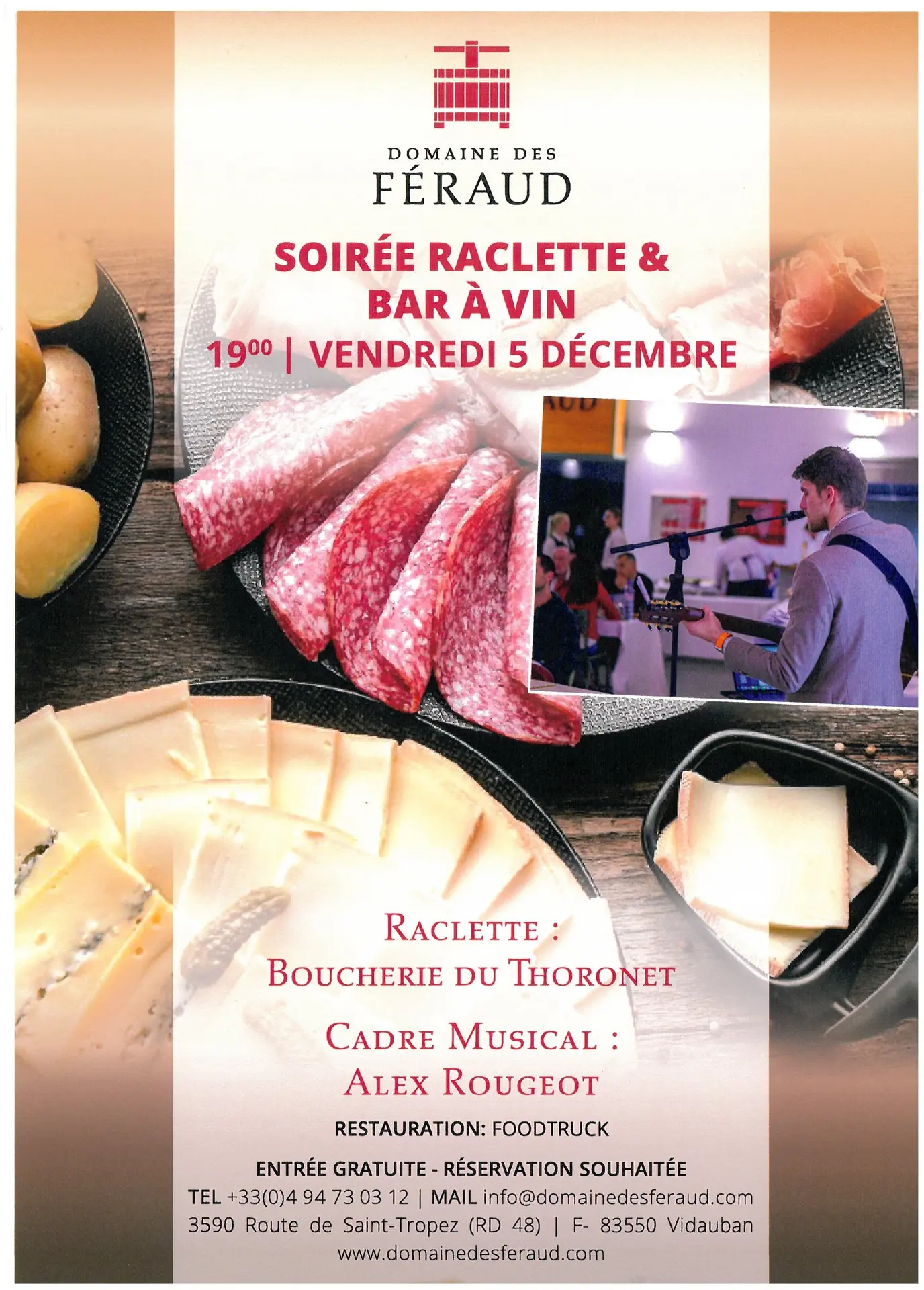 Live Music & Raclette