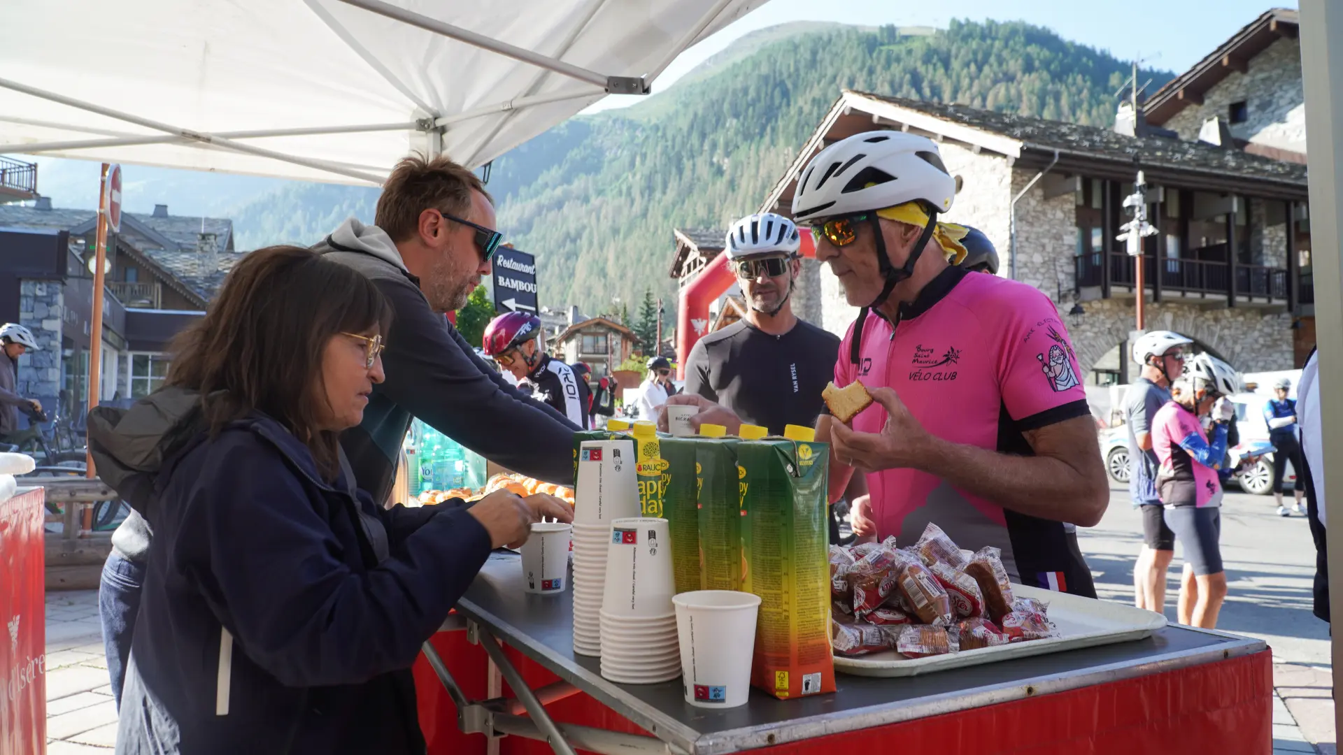 L'Iserane - Course de vélo à Val d'Isère