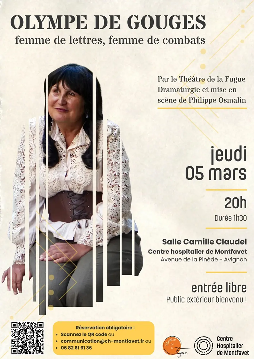 Olympe de Gouges, femme de lettres, femme de combats_Avignon