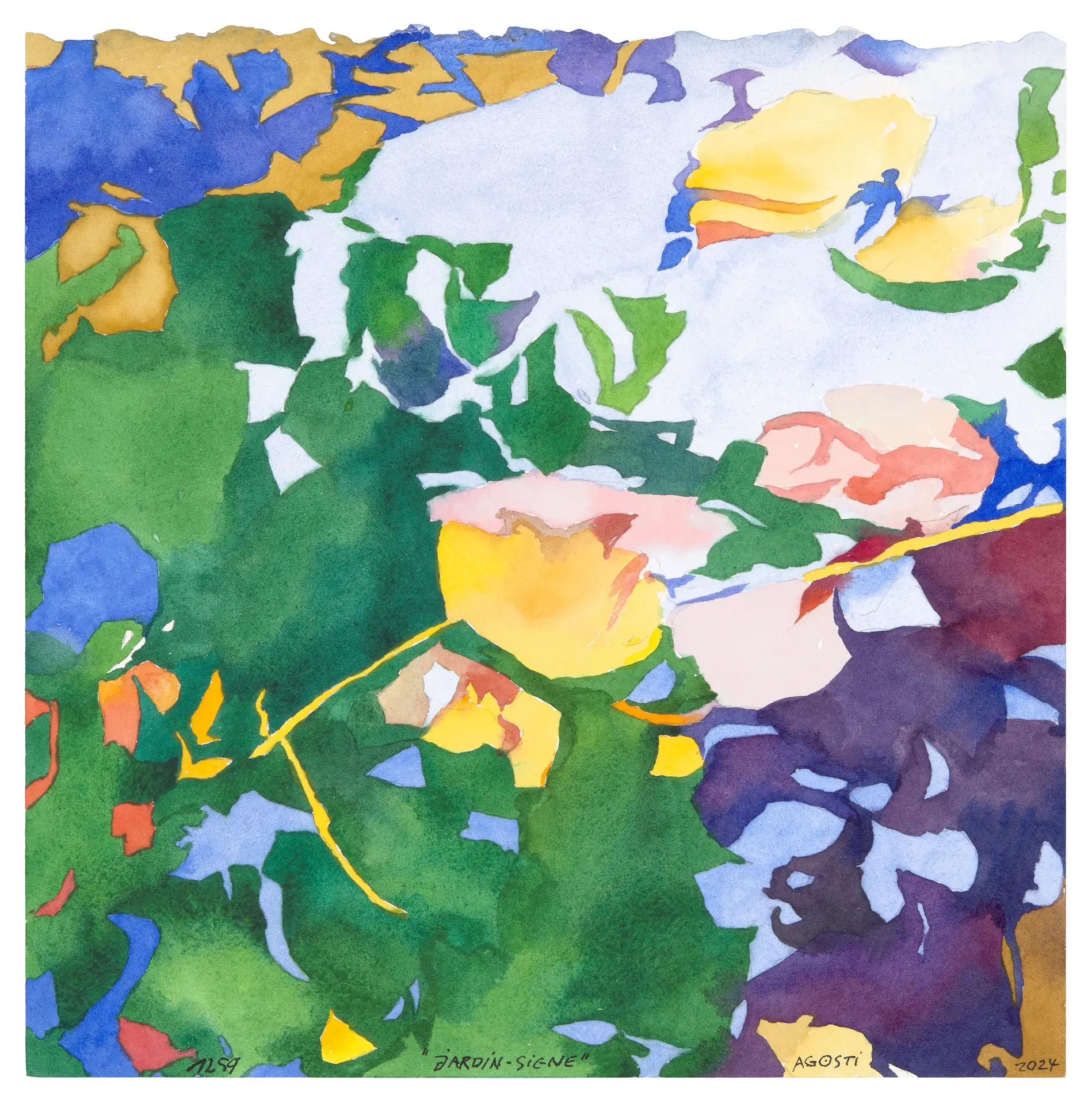 Exposition JARDIN MIROIR DE JEAN-PAUL AGOSTI,_Saint-Paul de Vence