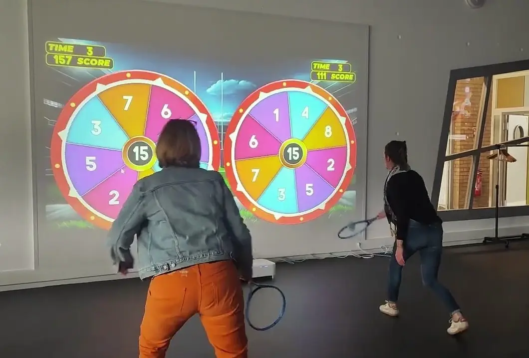 Jeux sportifs interactifs