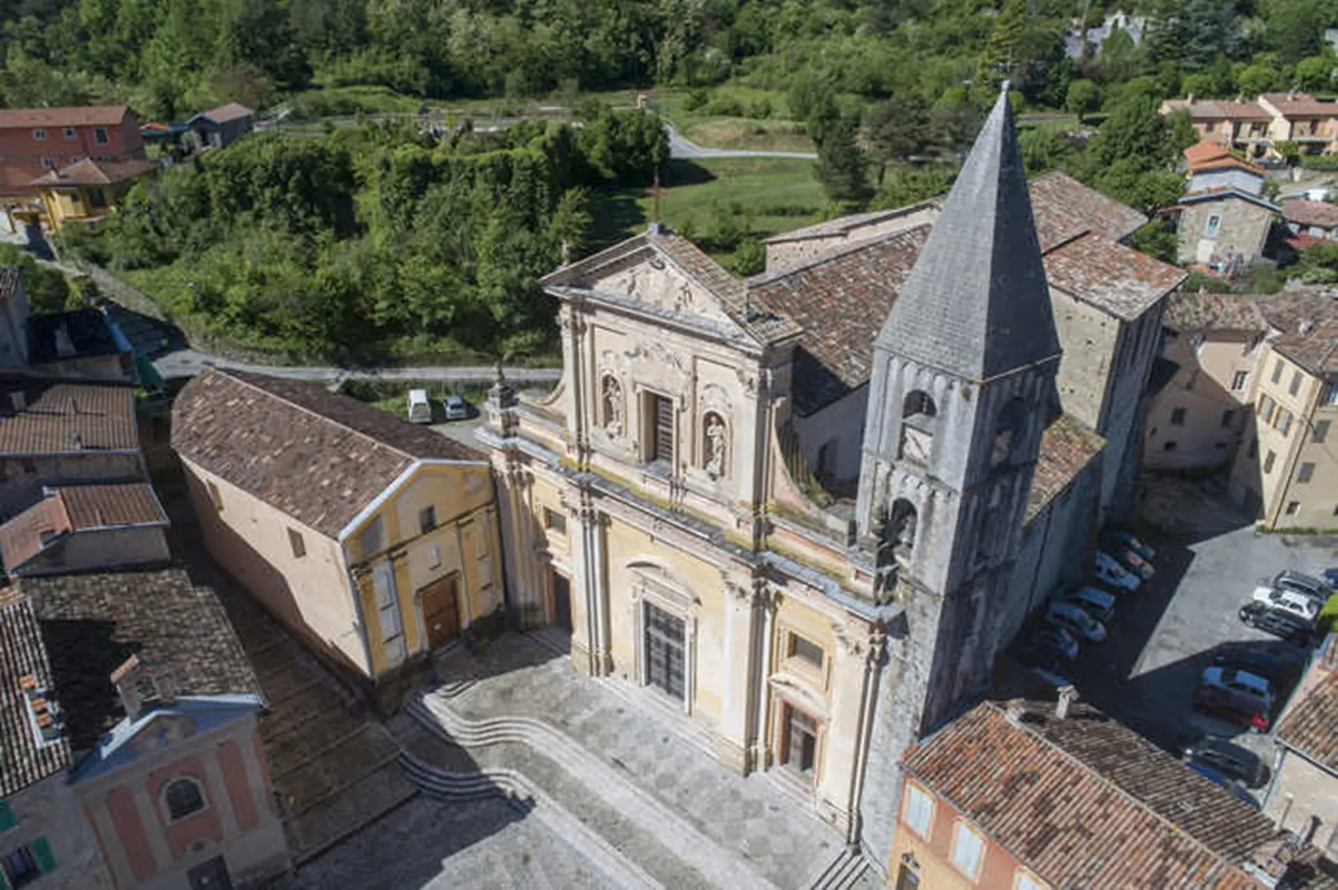 Intérieur de la cathédrale de Sospel
