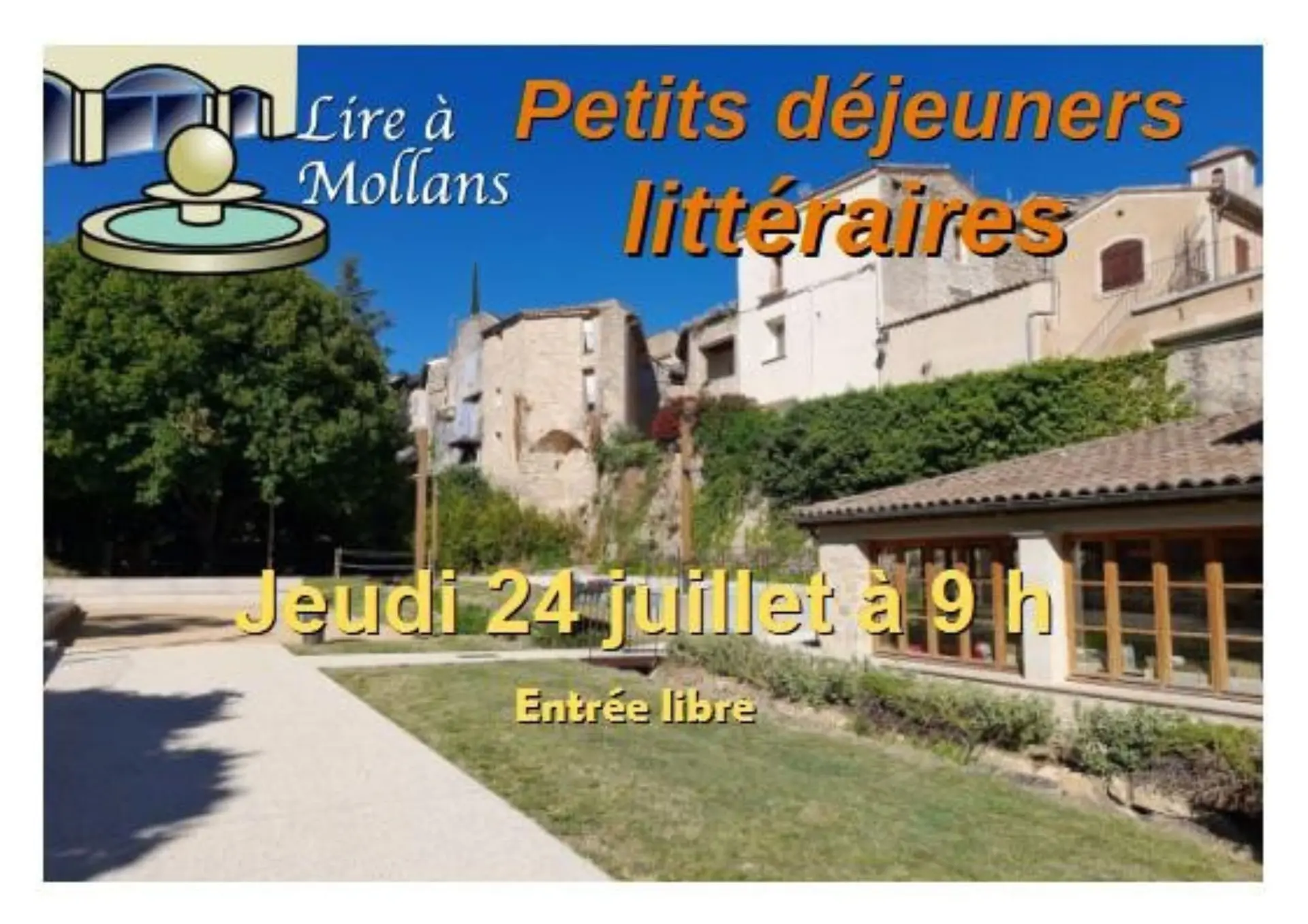 petit déjeuner littéraire