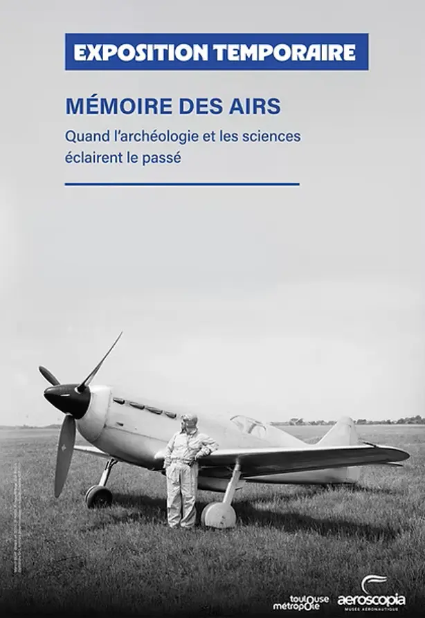 Exposition Mémoires des airs du musée Aeroscopia de Toulouse_Septfonds
