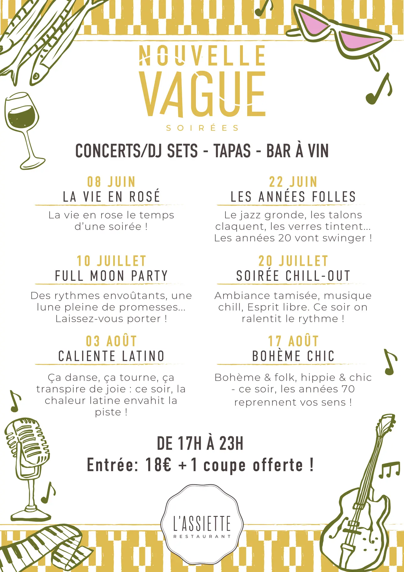 Soirées Nouvelle Vague à Figuière