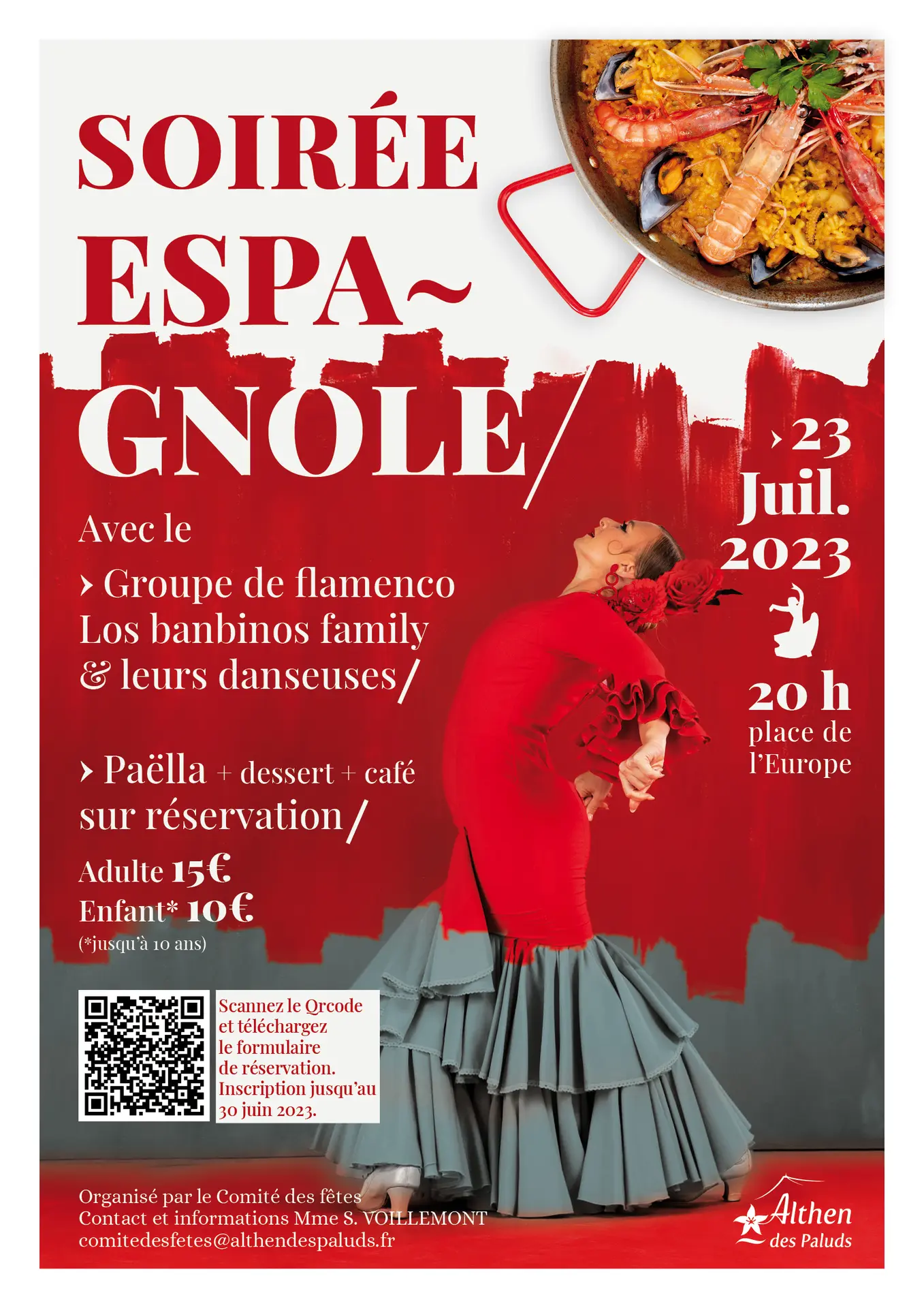 Affiche Soirée espagnole