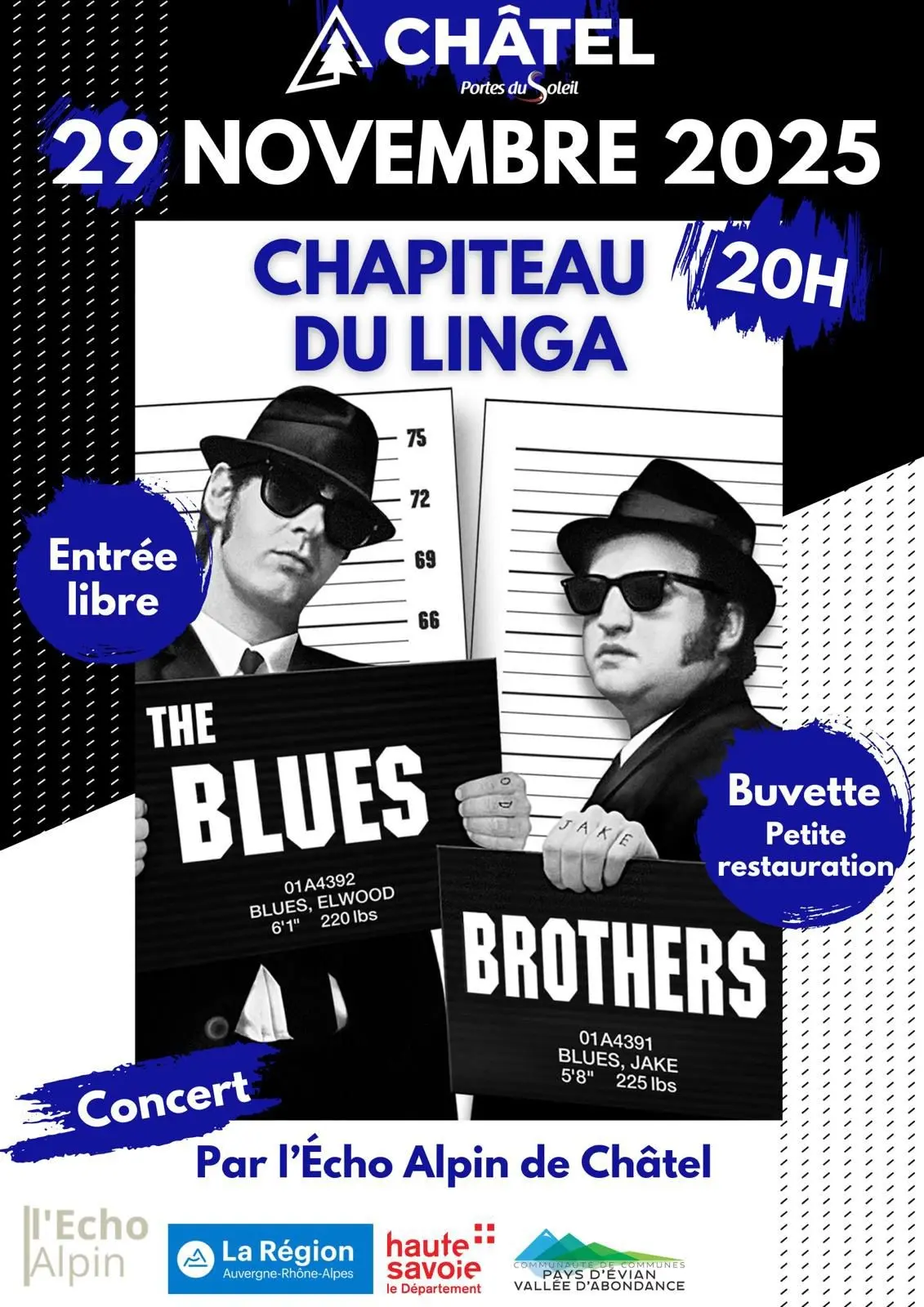 Concert par l'Echo Alpin de Châtel_Châtel