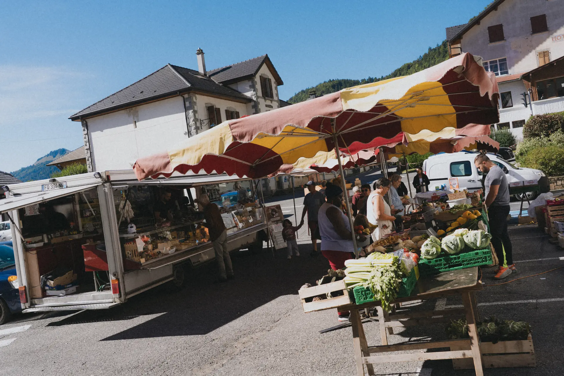 Marché du village