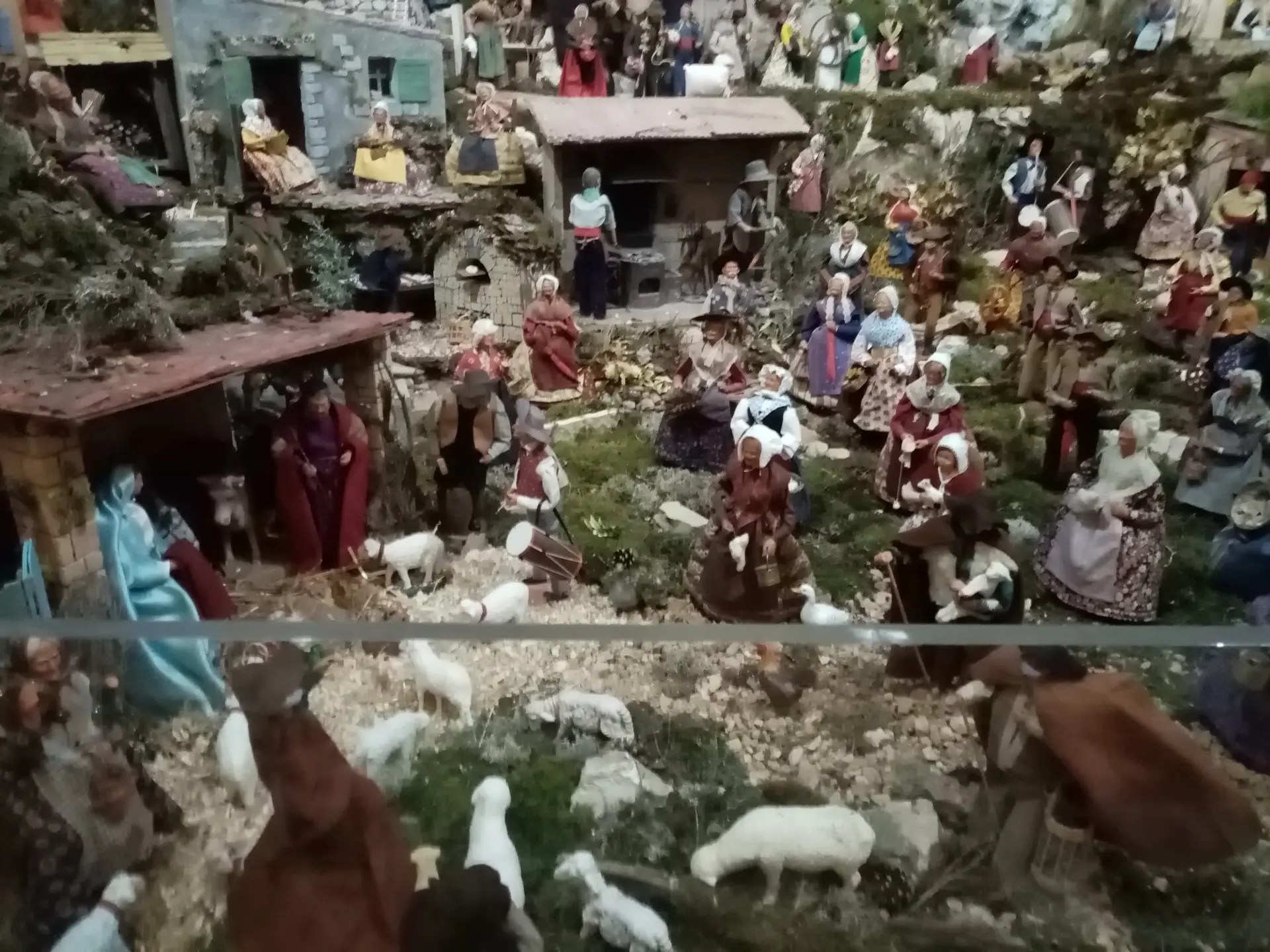 Crèche de Noel église Chartreux Marseille