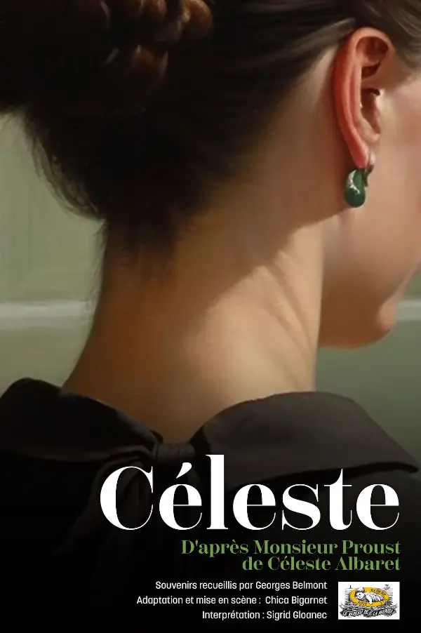 Plakat zur Theateraufführung von „Céleste“